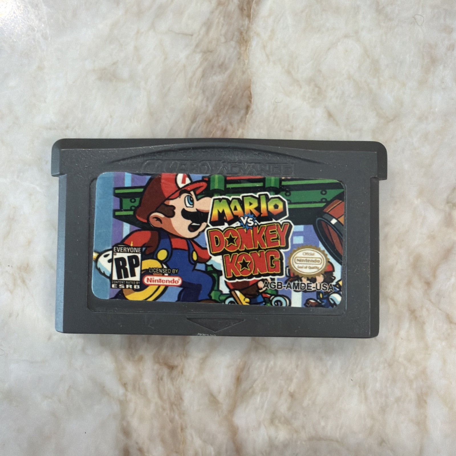 Nintendo GBA Mario Vs Donkey Kong Japan Extremely RARE Rating pending Demo