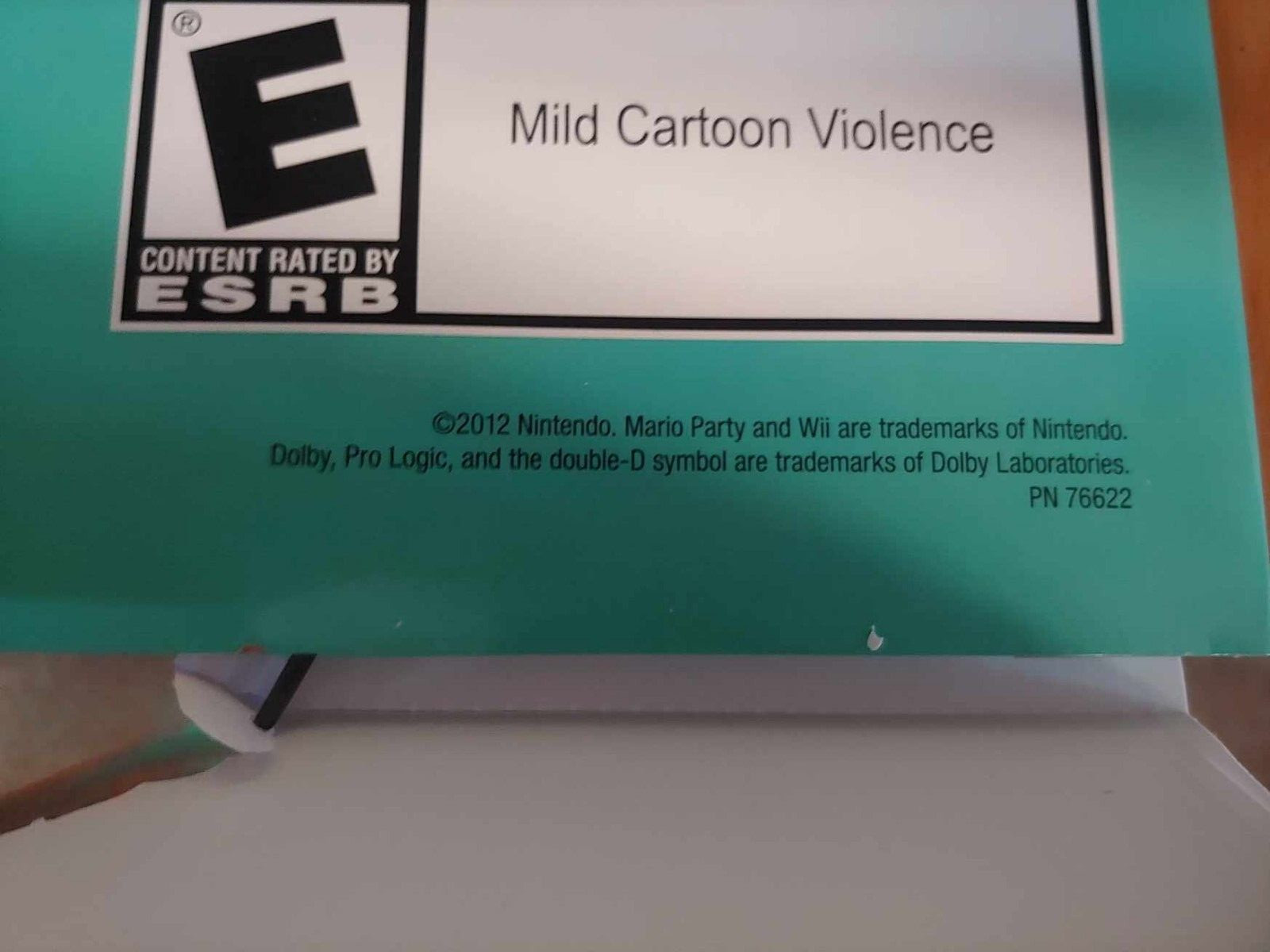 *Unused* MARIO PARTY 9 Merchandising 5 ft STANDEE Advertising Nintendo Wii 2012