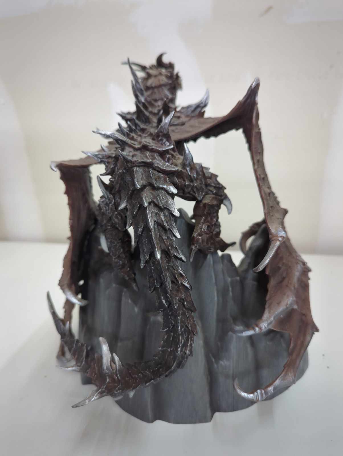 Skyrim Alduin Dragon Statue & Base Bethesda 2011 Limited Collector’s Edition