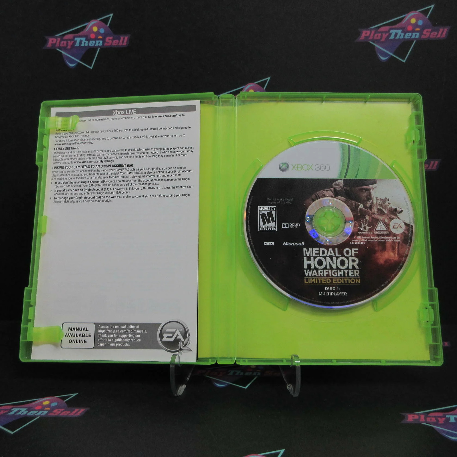 Medal of Honor Warfighter Limited Edition Xbox 360 + DVD Complete – Very Good –