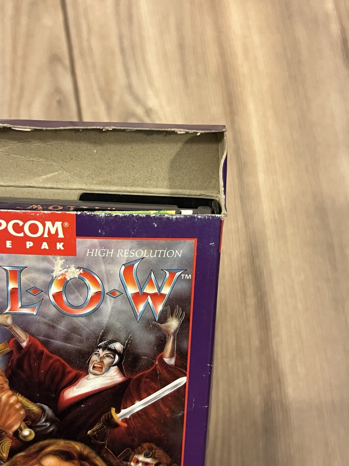 Willow (Nintendo NES, 1989) CIB Complete w/ Poster Tested Works Capcom