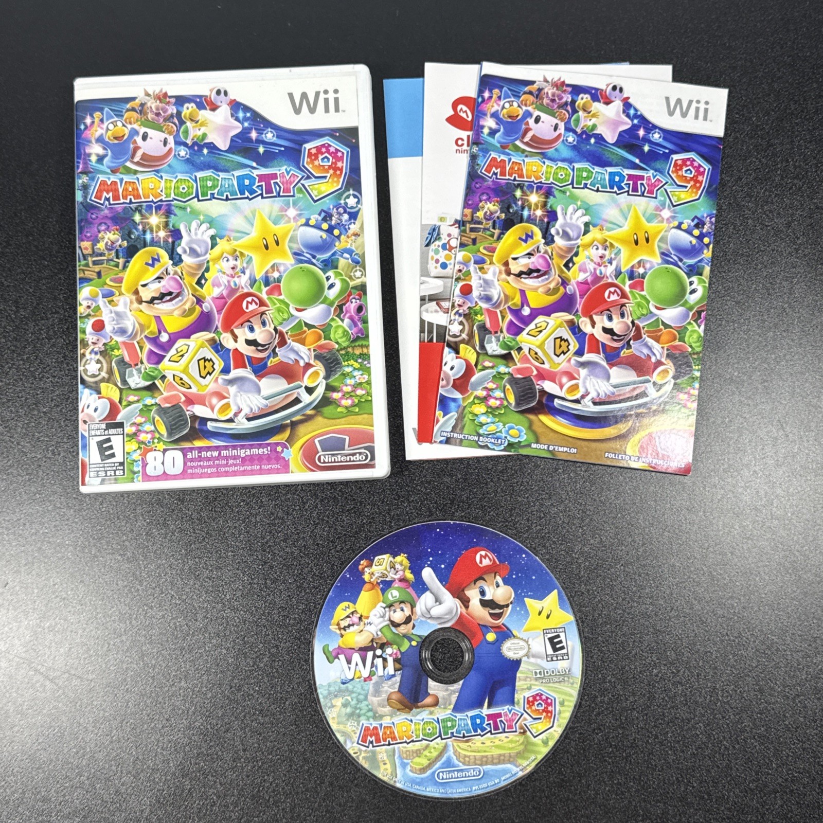 Nintendo Mario Party 9 – Nintendo Wii, 2012 Complete w/ Manual Tested