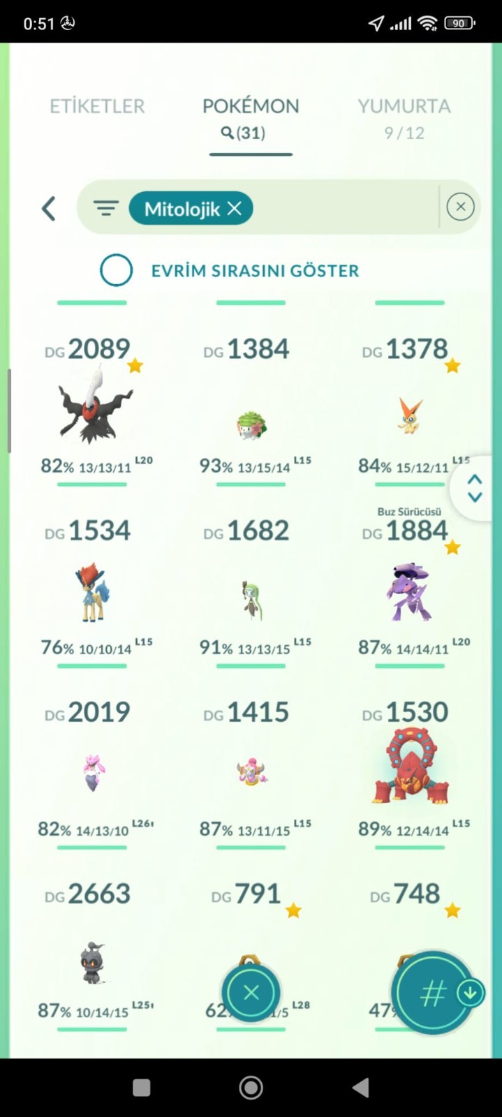 Pokémon Go level 72 lvl – 2018