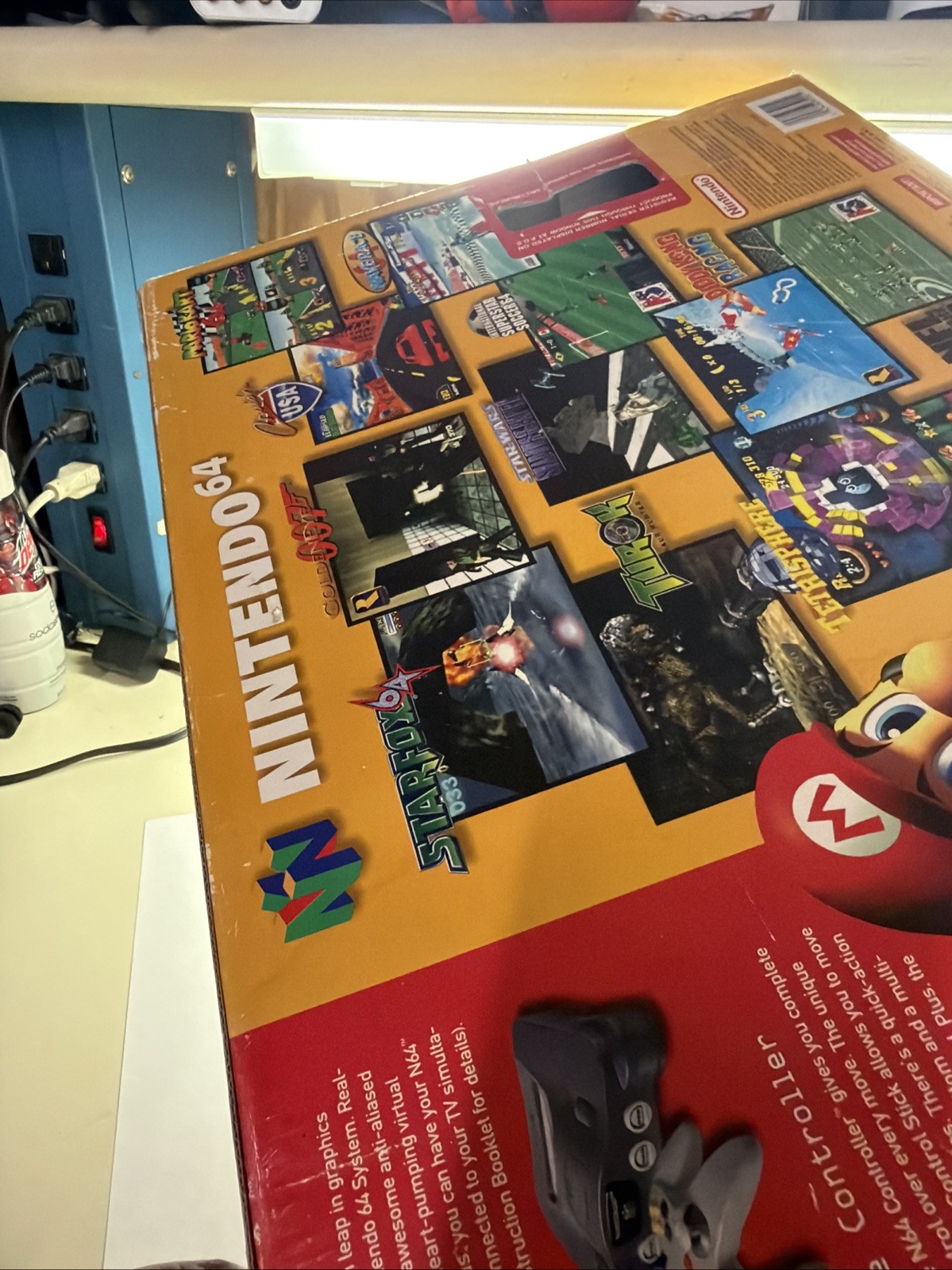 1996 Nintendo 64 Launch Edition Console Complete in Box With Expansion Pack CIB