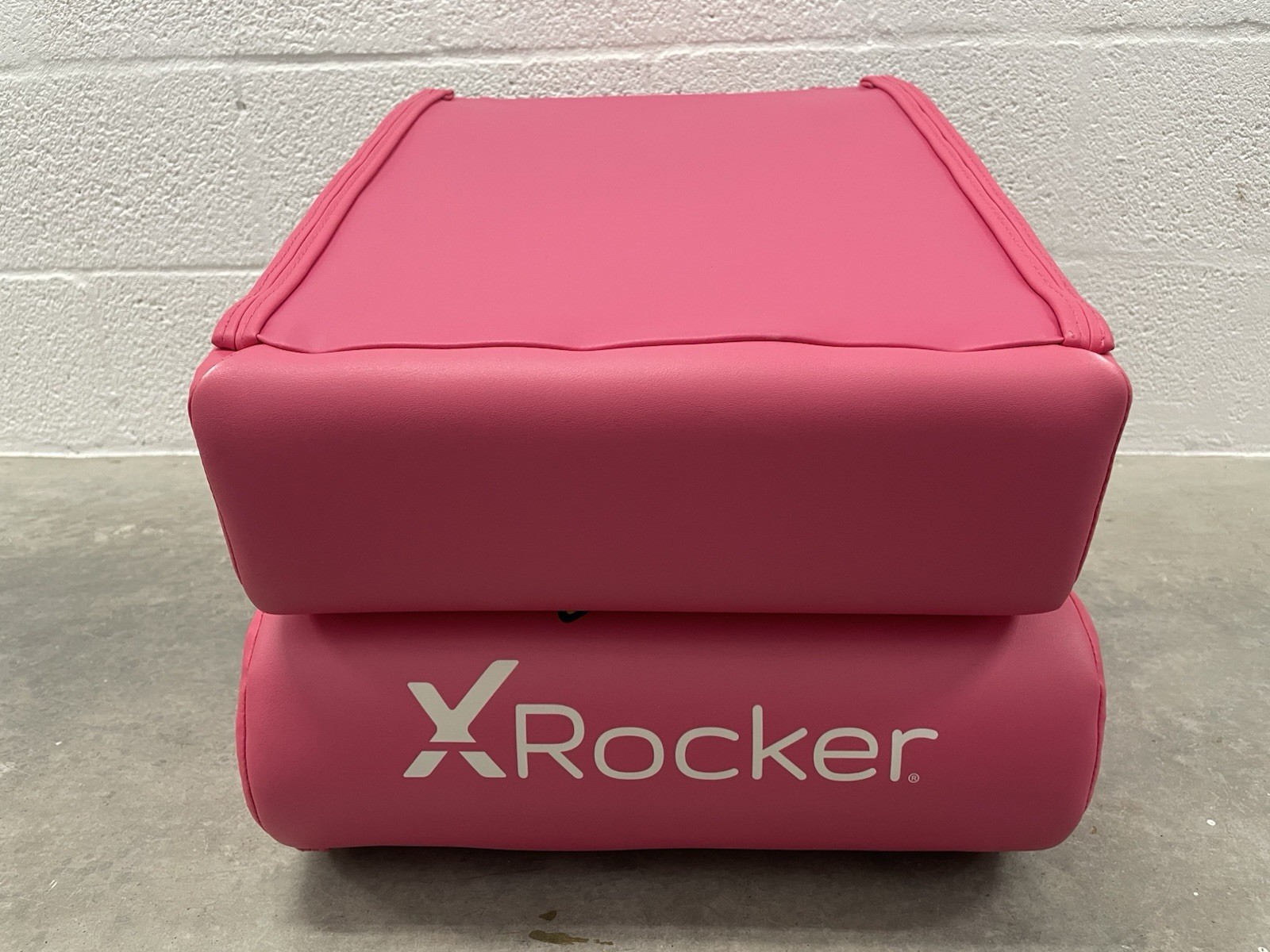 X Rocker Super Mario Princess Peach Pink Floor Gaming Rocker Chair Rare HTF EUC