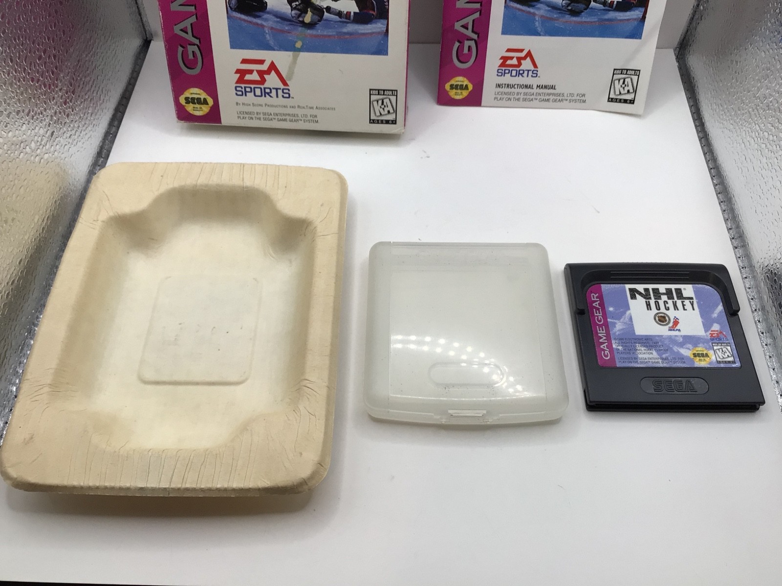 NHL Hockey Sega Game Gear, 1994 Complete w/Manual CIB