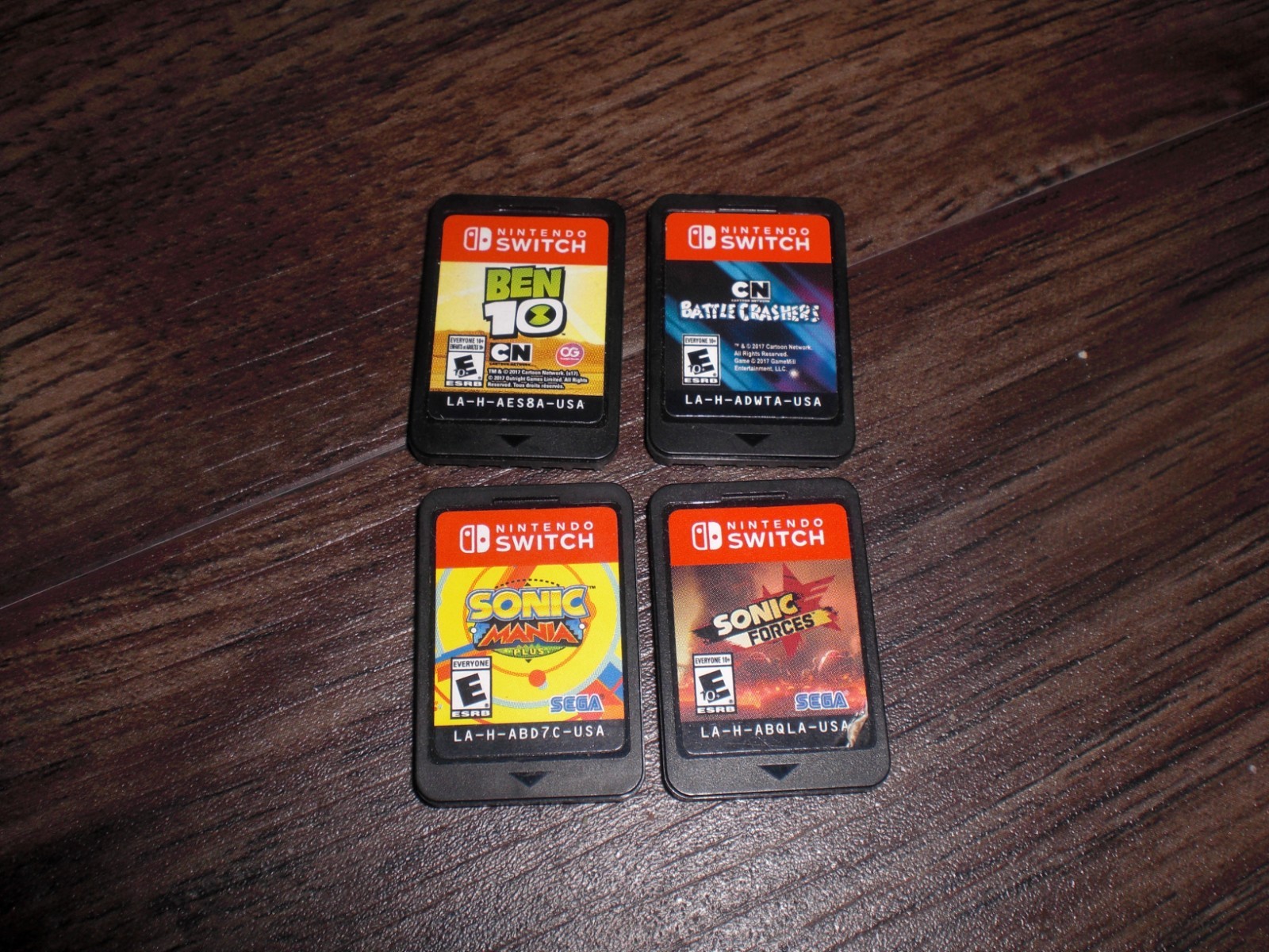 Sonic Forces Sonic Mania Ben 10 Cartoon Network Battle Crashers Nintendo Switch