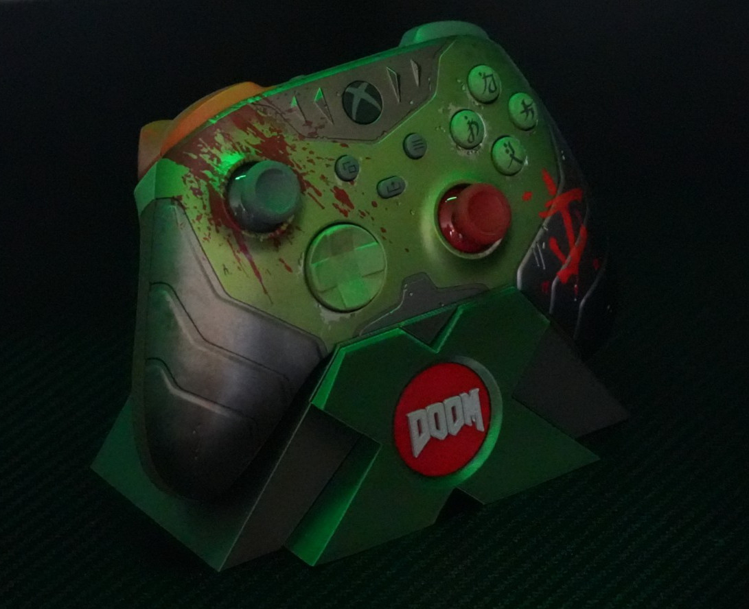 Xbox Series X S controller STAND for DOOM Limited Edition Controller 3D PRINT