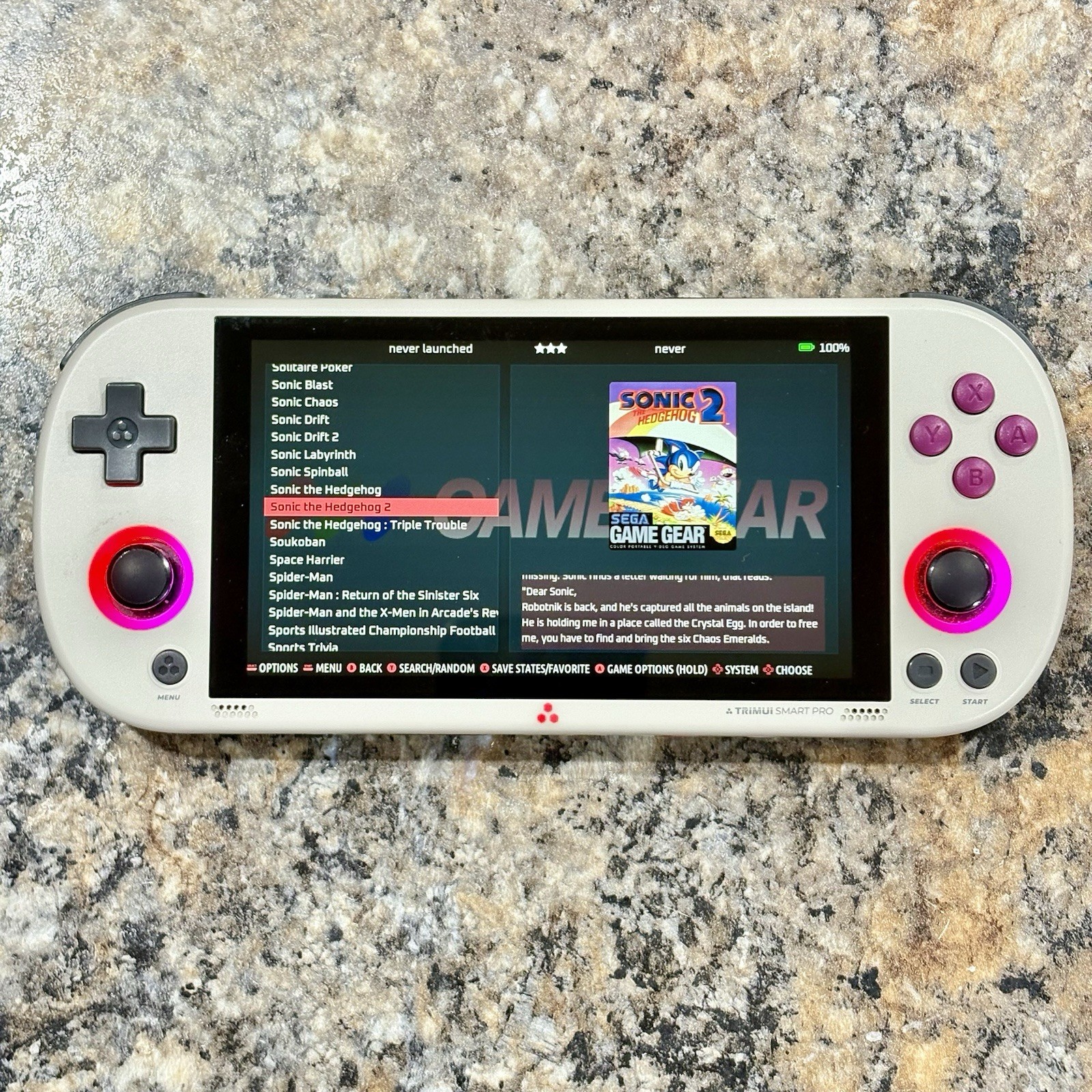 Trimui Smart Pro, Retro Gaming Handheld, New 64GB Card, Loaded Ready To Play