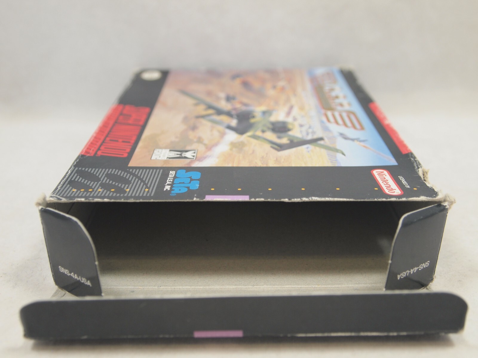 A.S.P. Air Strike Patrol (Super Nintendo | SNES) Authentic BOX ONLY