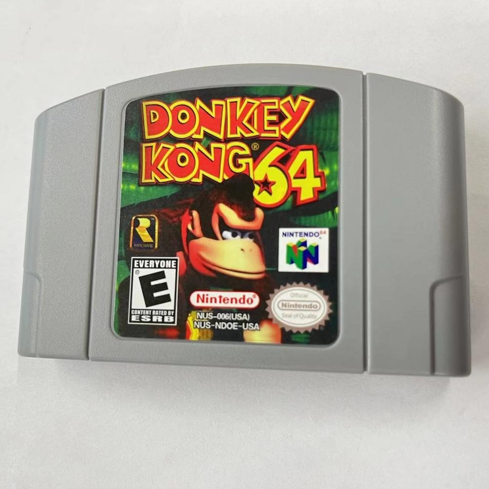 [US Seller] Donkey Kong 64 – Nintendo 64 (N64) Fast Must-have for fans Complete