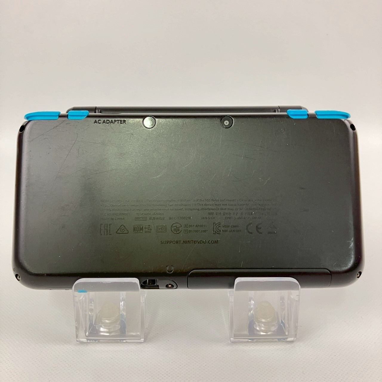 Nintendo new 2DS XL LL Turquoise x Black Console Boxed A Rank Japanese Only