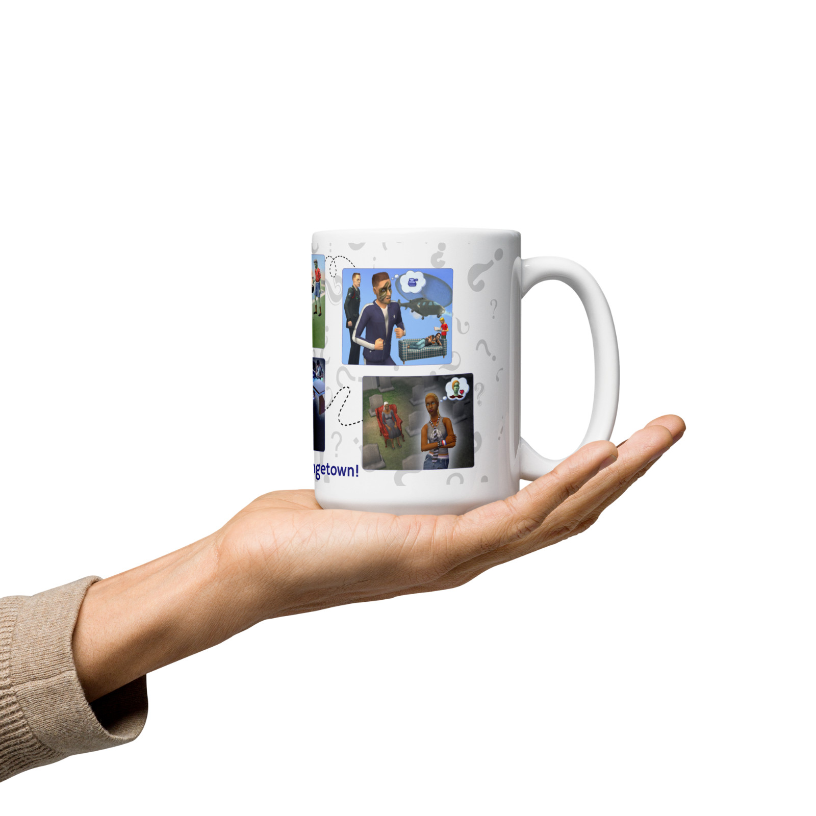 The Sims 2 Mug Gift Gaming 15oz the Sims 2 Welcome to Strangetown