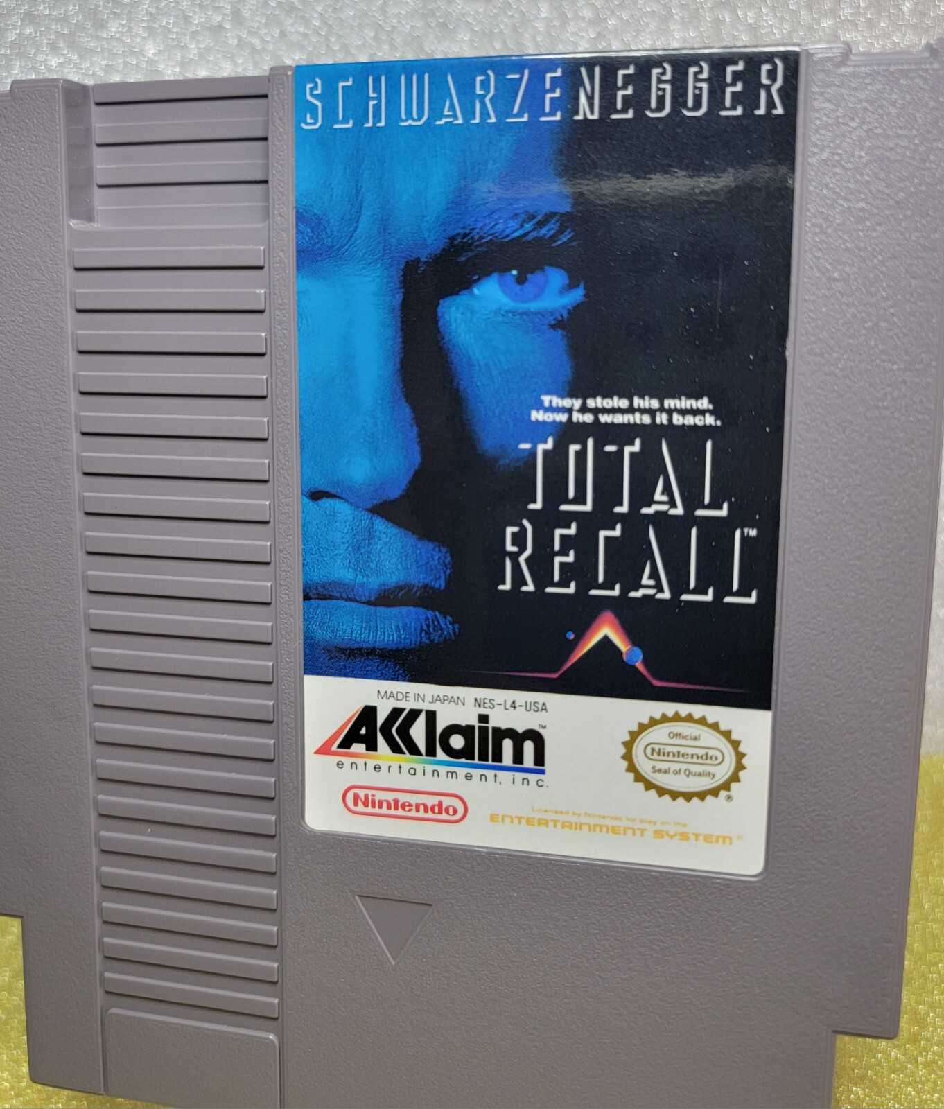 Total Recall NES Vintage Nintendo 1990 Cartridge Only No Manual Tested & Working