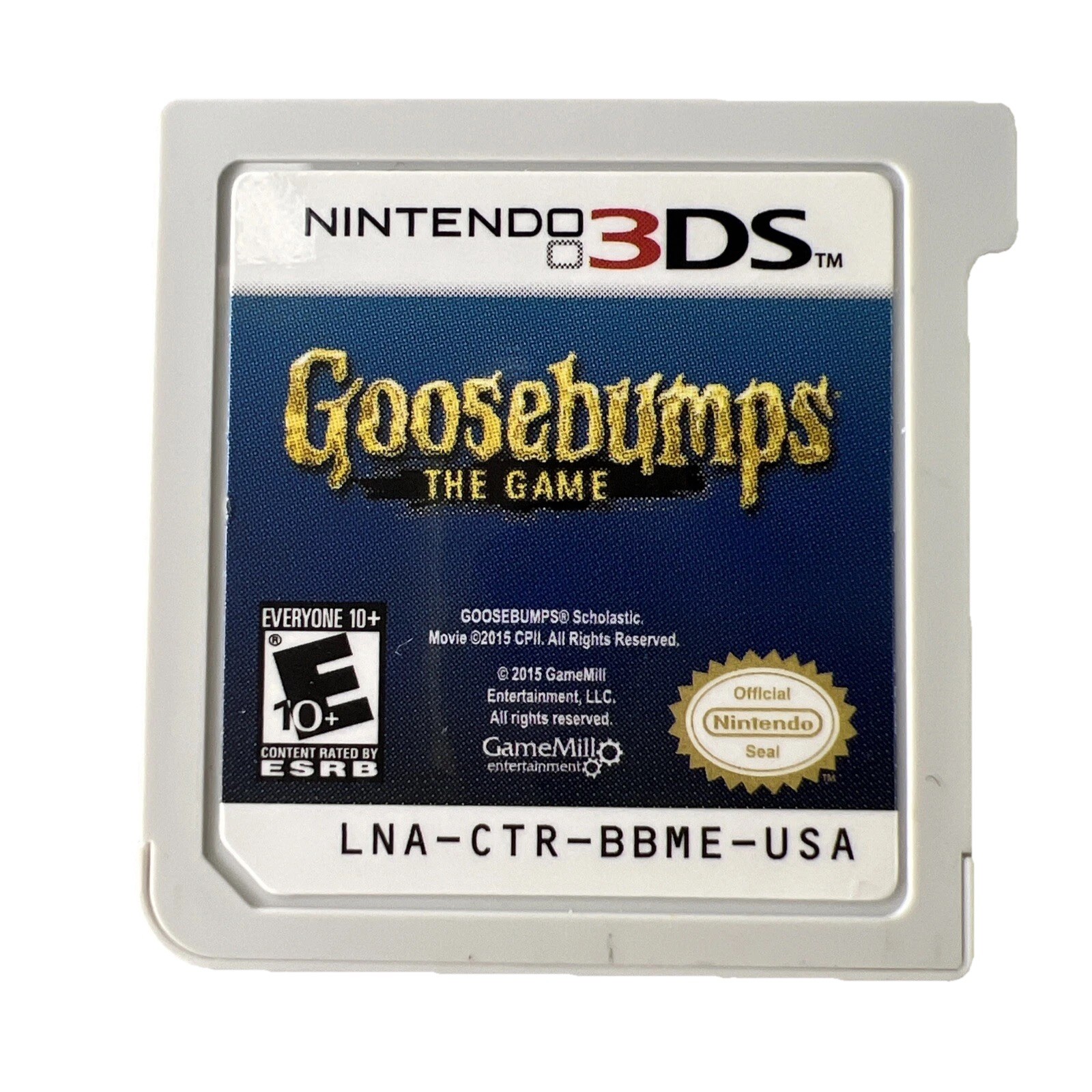 Goosebumps: The Game Nintendo 3DS 2015 Cartridge Only Tested EUC