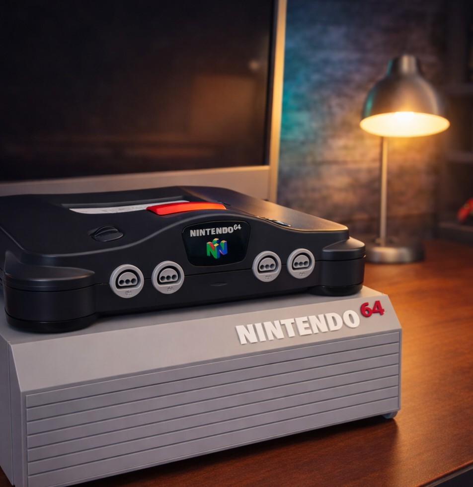 Nintendo 64 Cartridge Storage – Holds 18 N64 Games