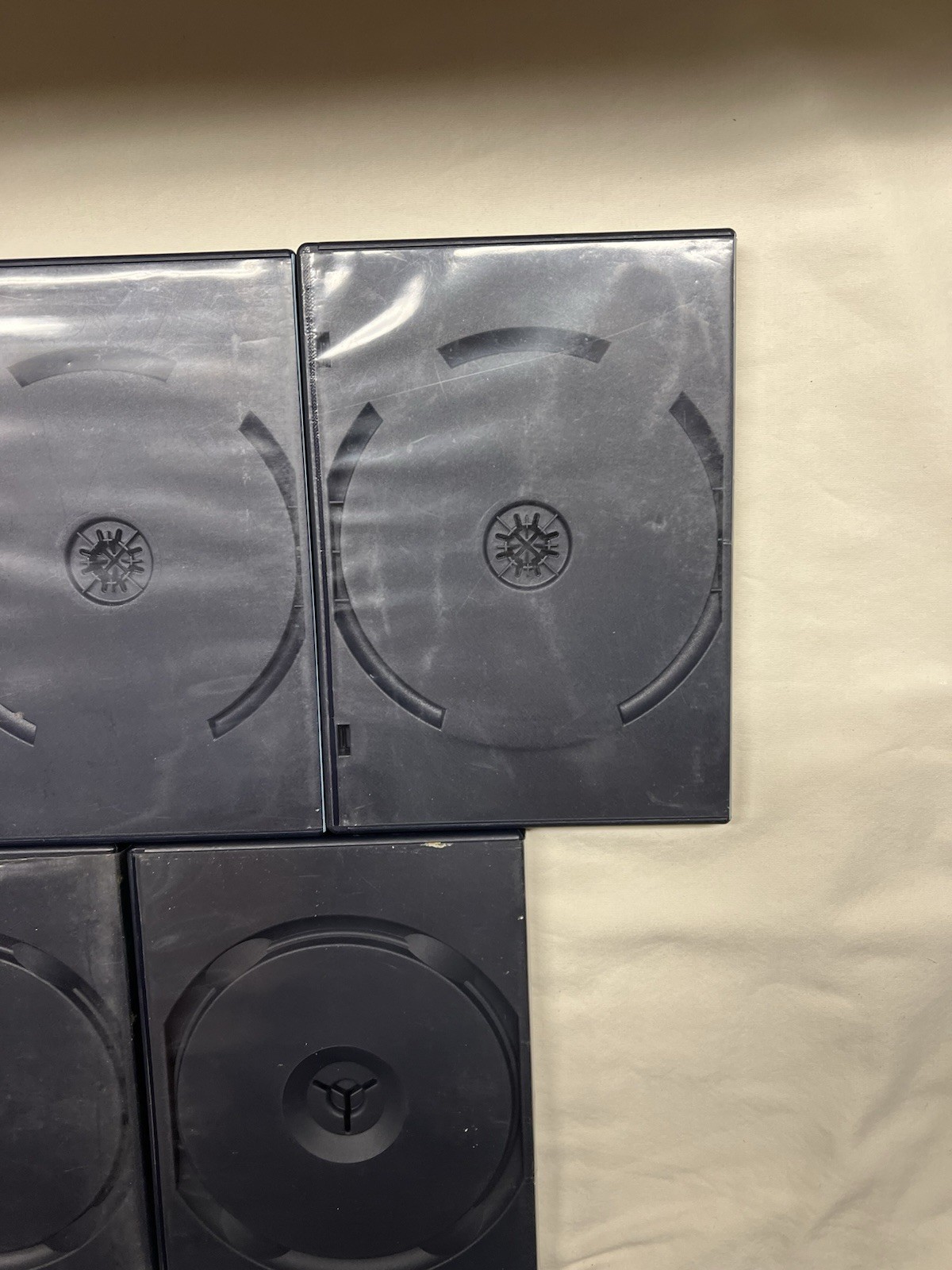 Lot of 5 OEM PlayStation &PS2 Empty Replacement Cases Without Memory Card Holder