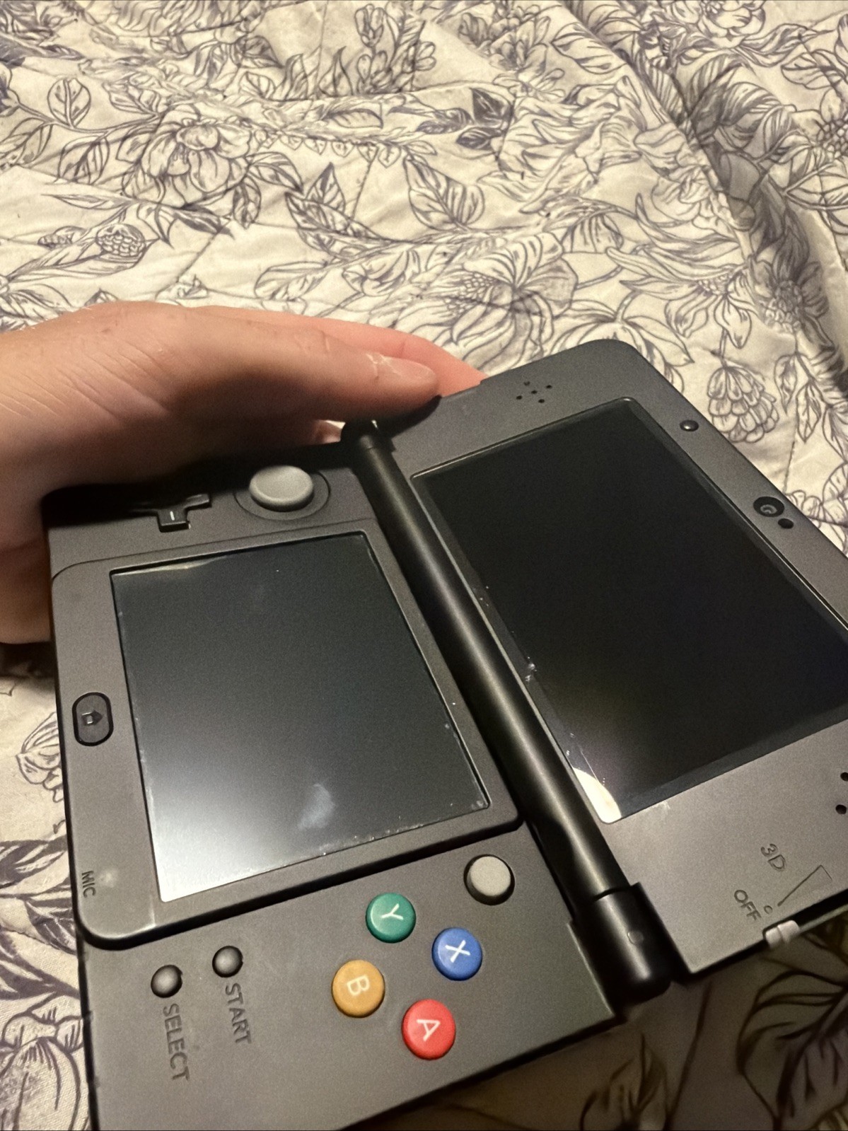 Nintendo 3DS Original Super Mario Edition 4GB Handheld System – Black