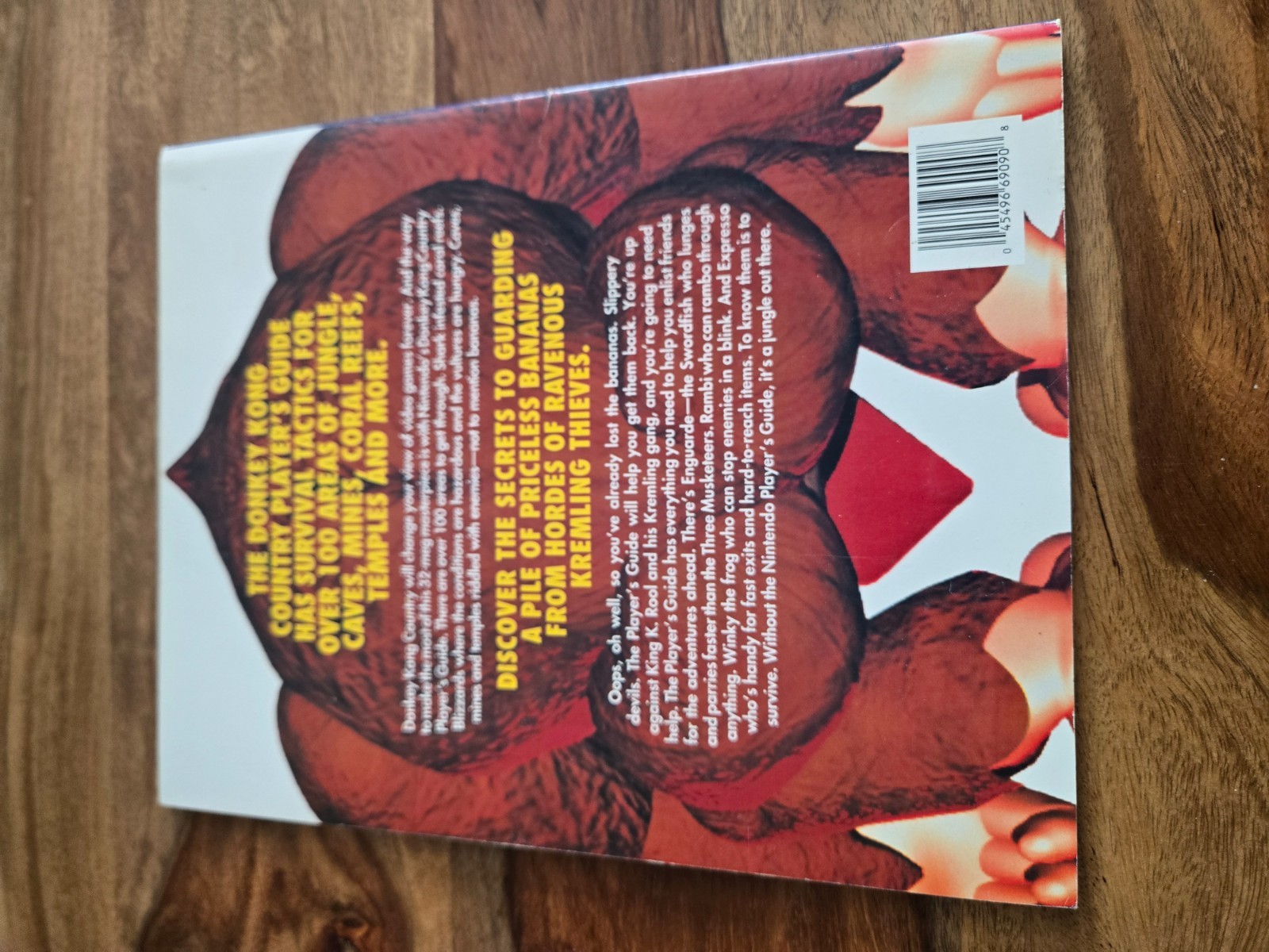 Donkey Kong Country Nintendo Player’s Guide SNES Official Nintendo 1994