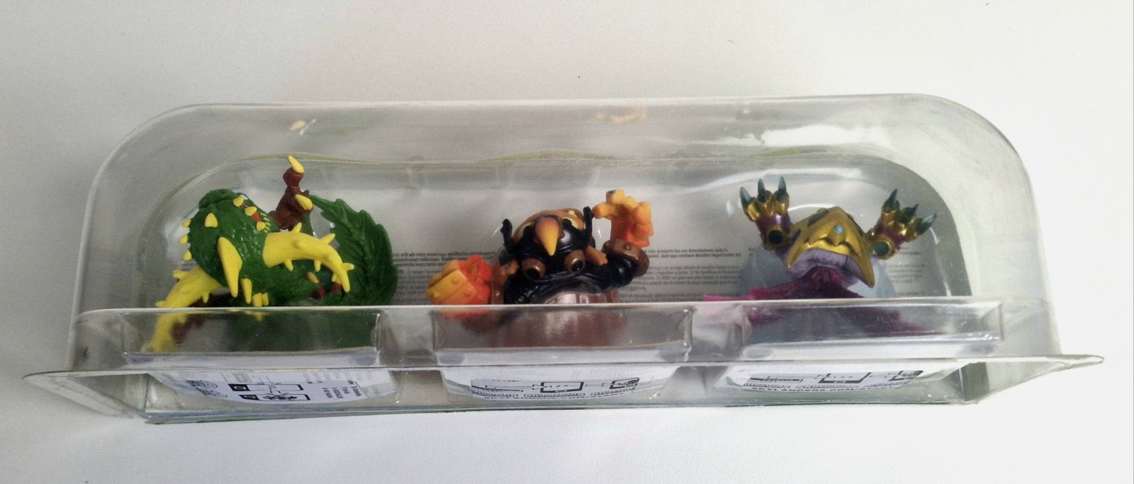Skylanders Swap Force Triple Pack Scratch Fryno Camo Figures Cards New Loose Box
