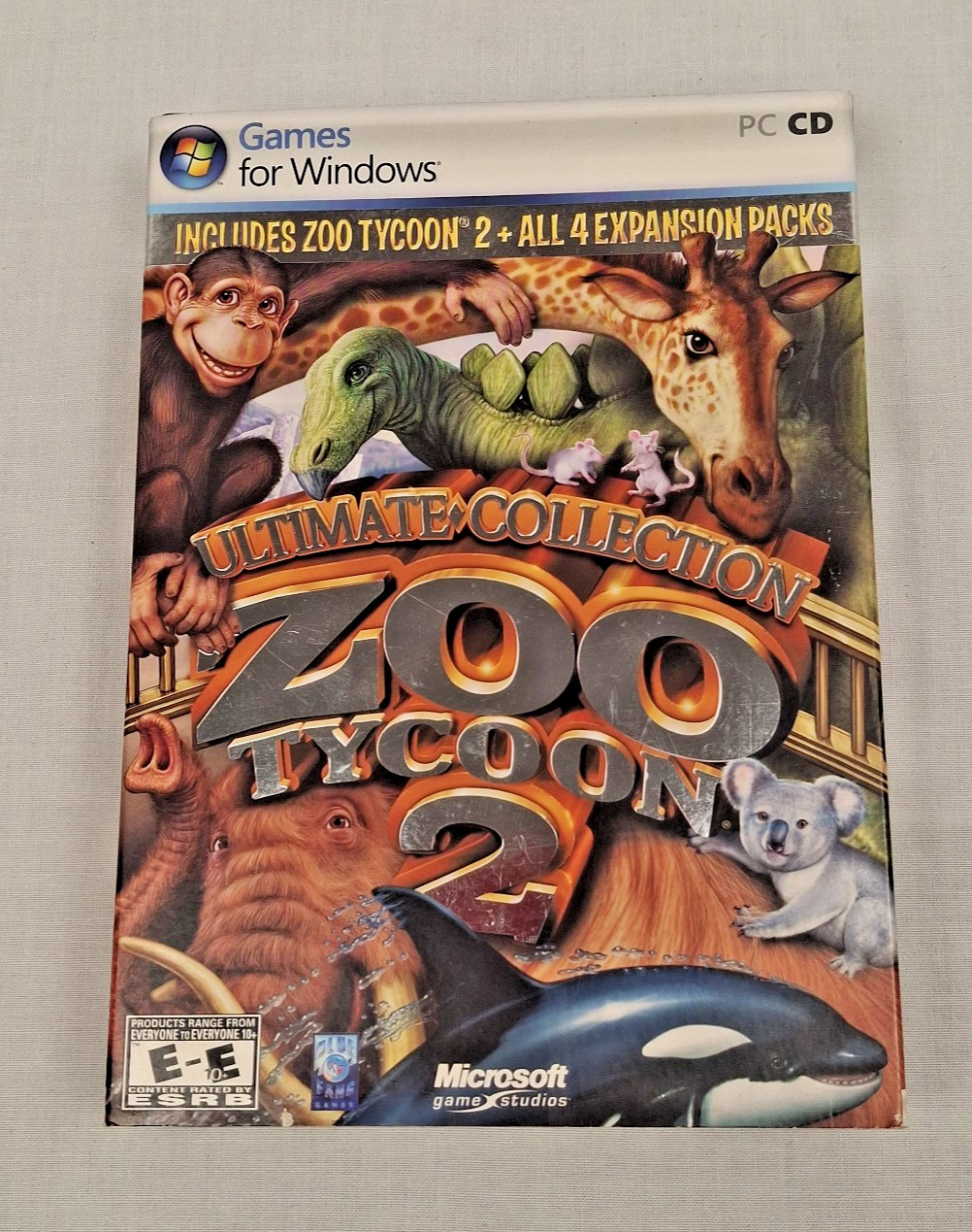 Zoo Tycoon 2: Ultimate Collection PC w/ Case Manual 3 Discs Expansion Pack