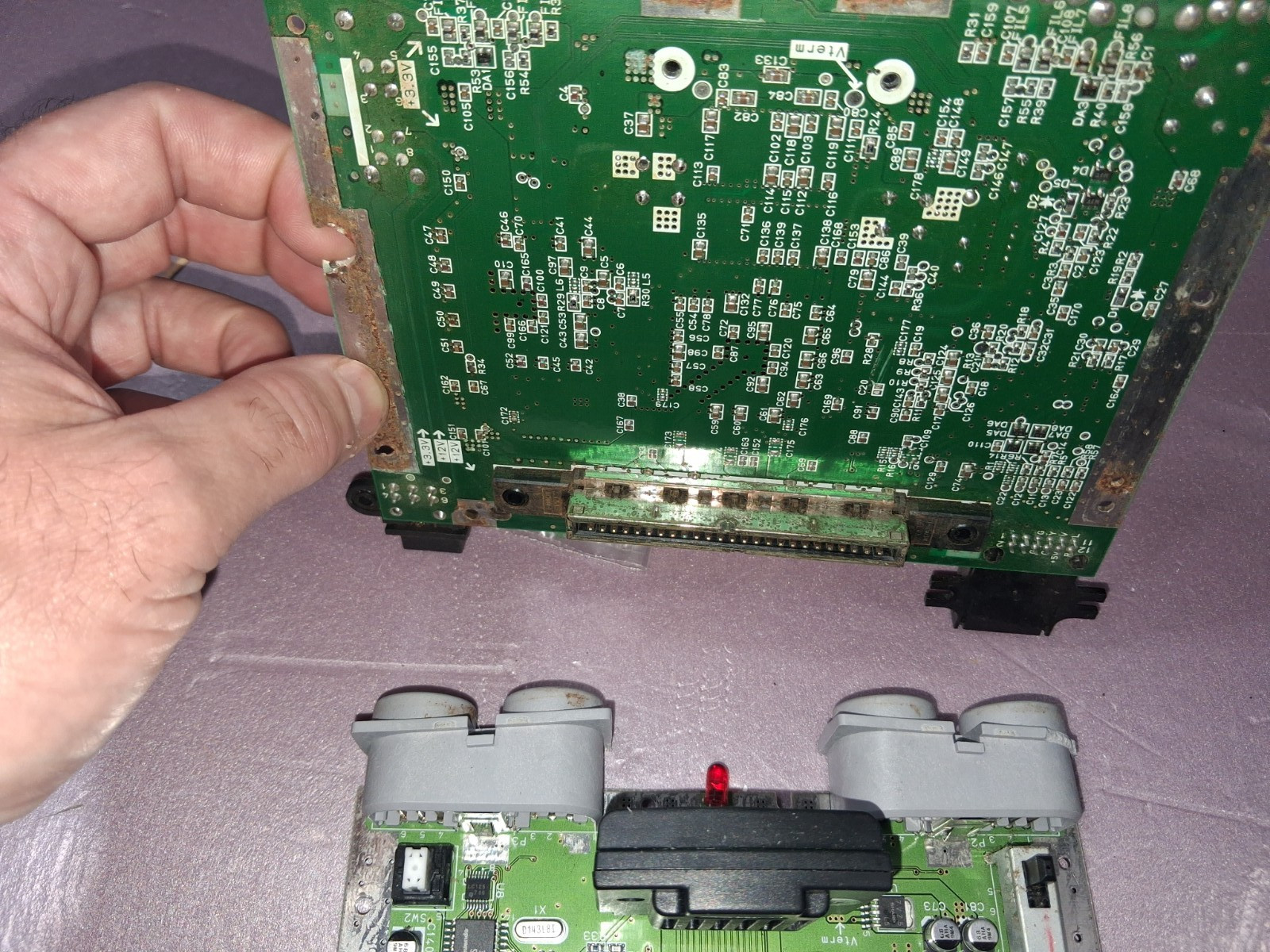 Nintendo N64 NUS-001 DEFECTIVE DONOR EXACT 08-NO SOUND w/RUST JUNK 04-SEE ALL