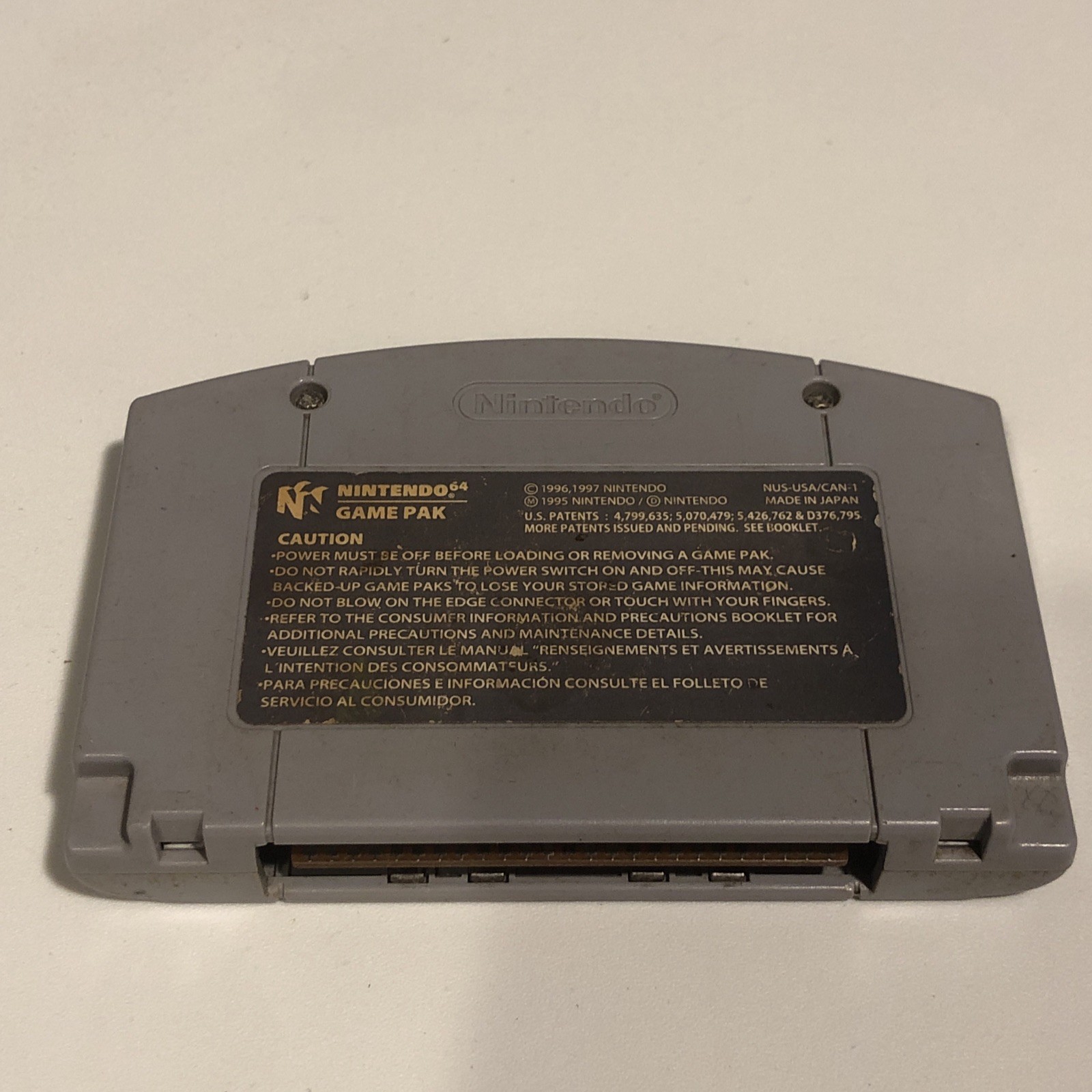 Super Mario Kart Nintendo 64 1997 N64 VideoGame Authentic Works Tested *Writing