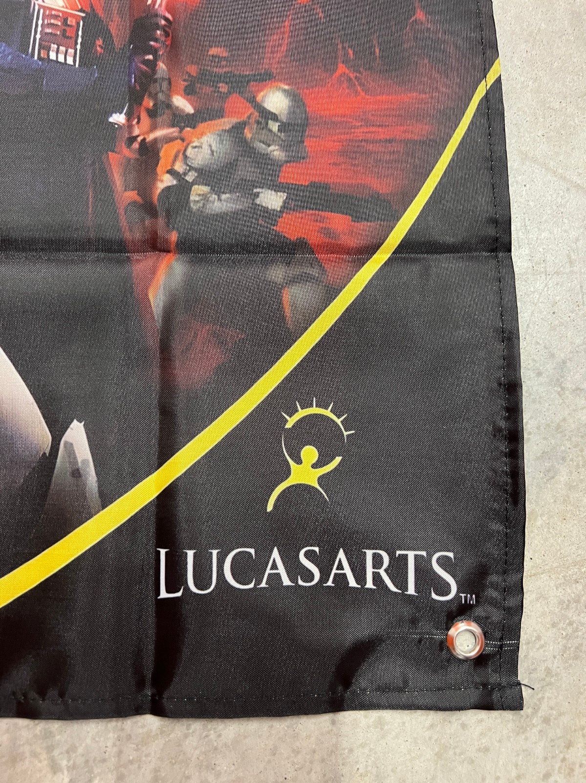 Star Wars Battlefront 2 PS2 Custom Wall Flag Tapestry 2 x 3 Ft, Playstation 2