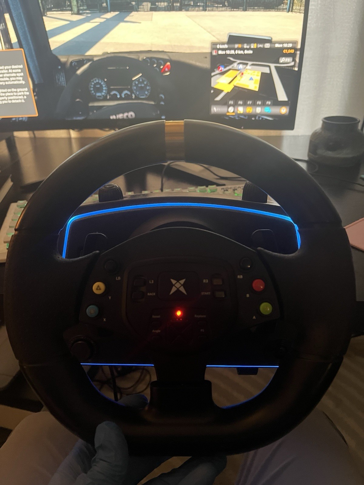 DOYO Gaming Racing Steering Wheel & Pedals & Shifter For PC PS4 PS3