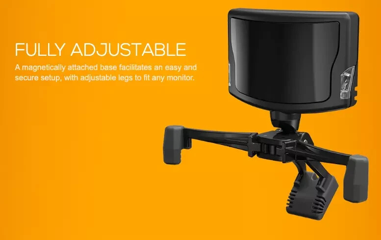 Natural Point TrackIr 5 Optical Head Tracking System with Track Clip – New