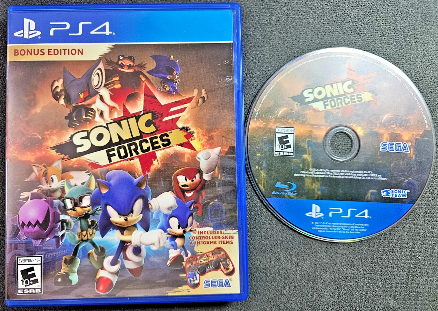 SONIC FORCES: Bonus Edition – Sony Play Station 4 – SAGA – PS4 Video Game