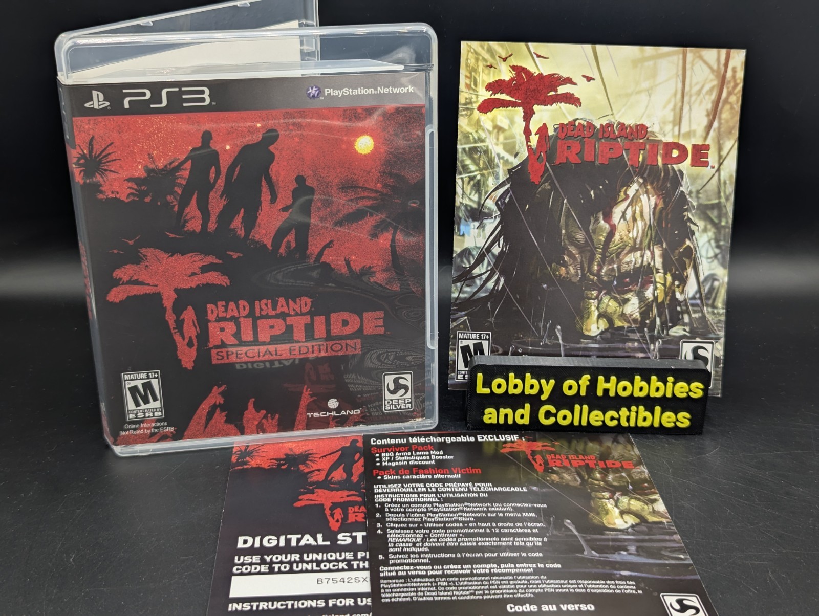 Dead Island: Riptide Special Edition (Sony PlayStation 3 ) CIB – Near Mint Disc