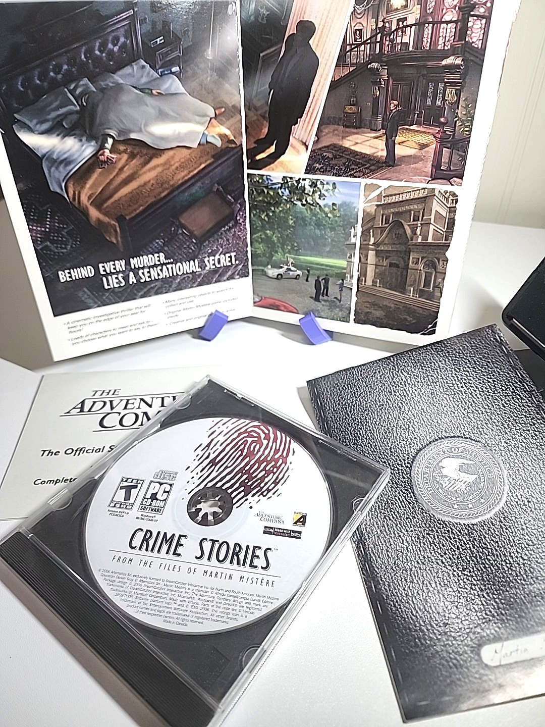 The Adventure Company Crime Stories CD-Rom PC Game Tested
