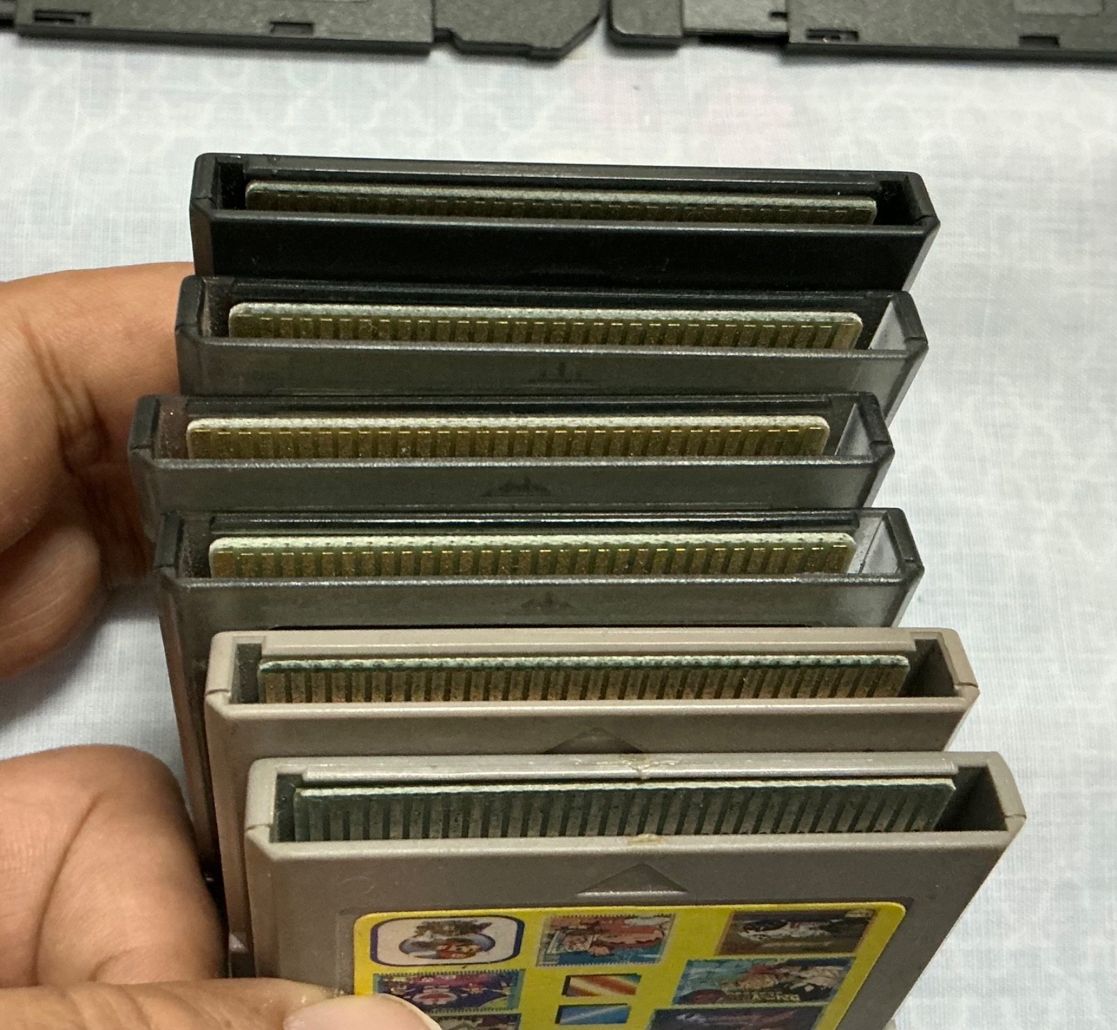 Vintage Video Game Cartridge Disk Job Lot Untested As-Is Retro Gaming Bundle