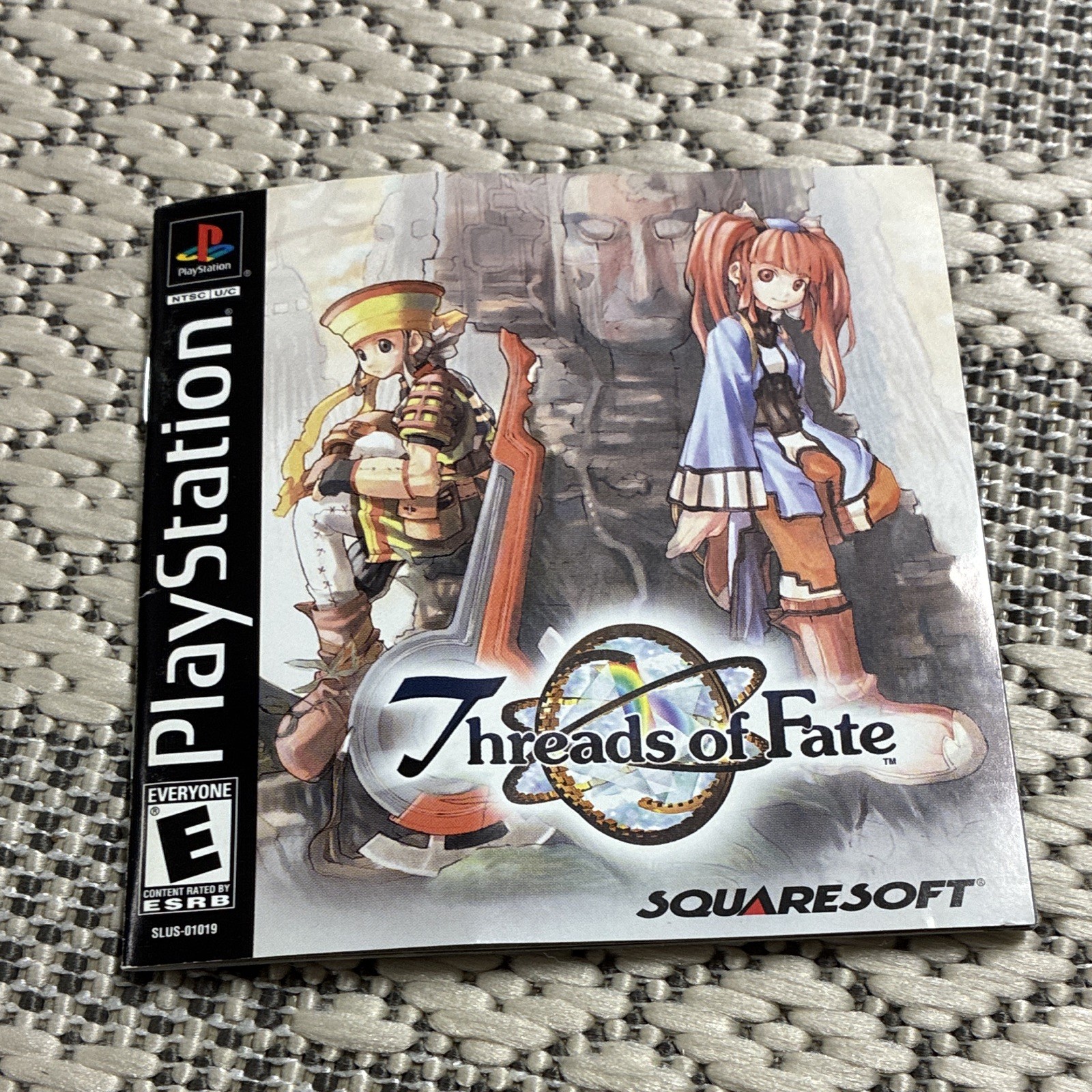 Squaresoft Threads of Fate PlayStation 1 RPG Manual Included NTSC-U/C E 2000