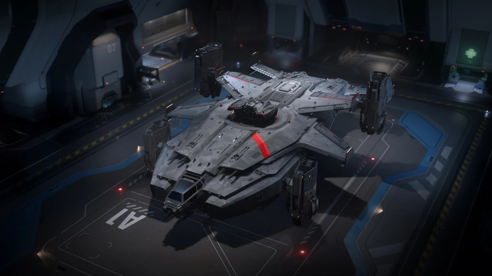 STAR CITIZEN – ADD-ONS – ANVIL ASGARD – FLIGHT BLADES KIT