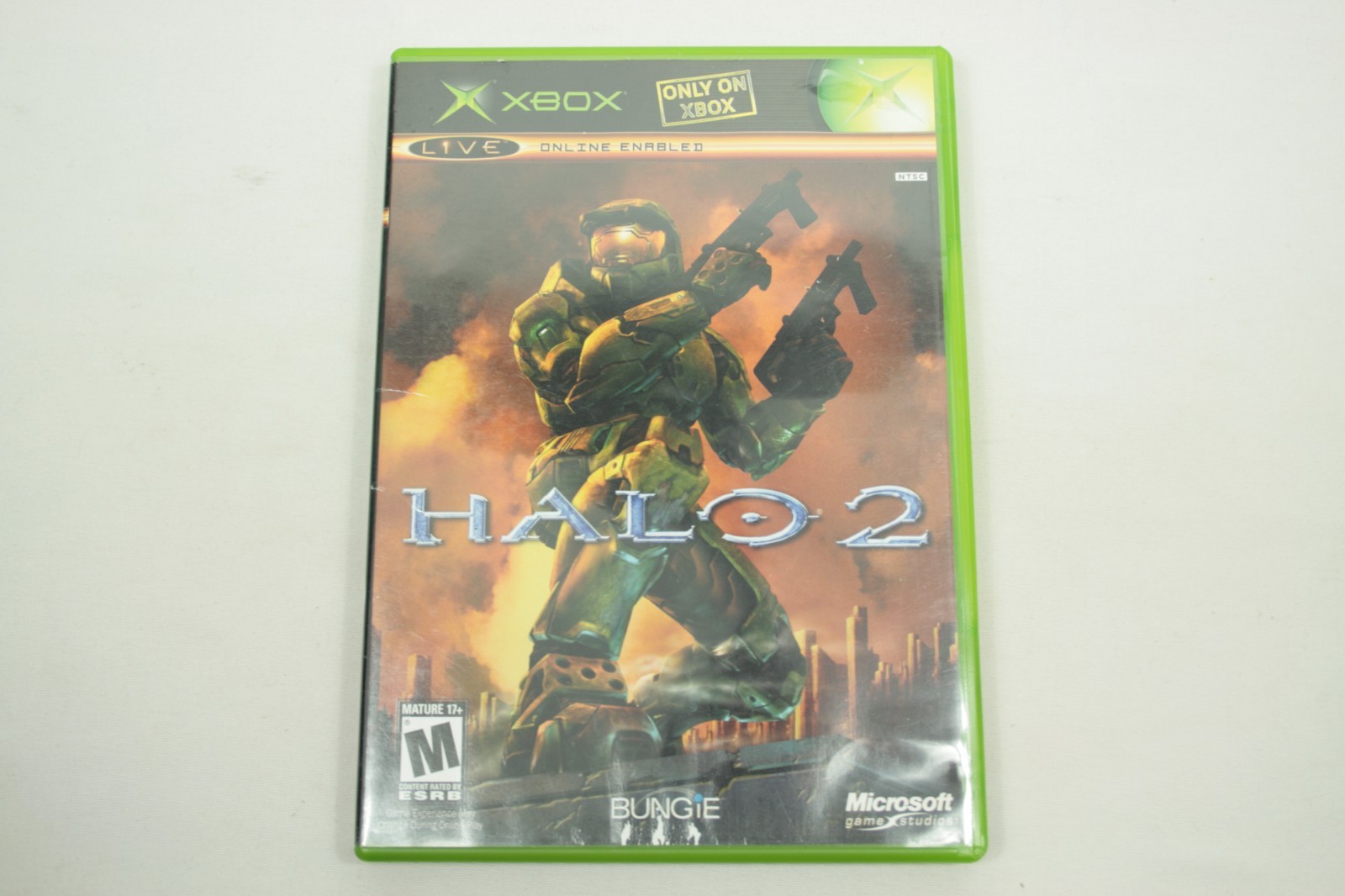 Halo 2 Xbox Original Game CIB 2004 1st Print Complete + Manual & Soundtrack Ad