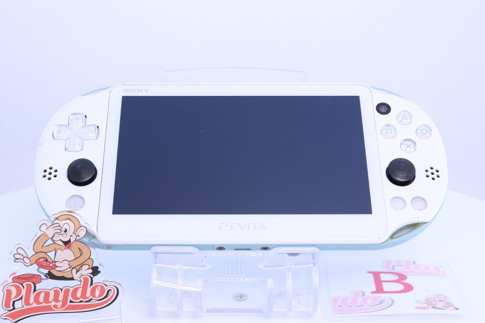 JP Game PS Vita PCH-2000 Light Blue White [ Rank：B]
