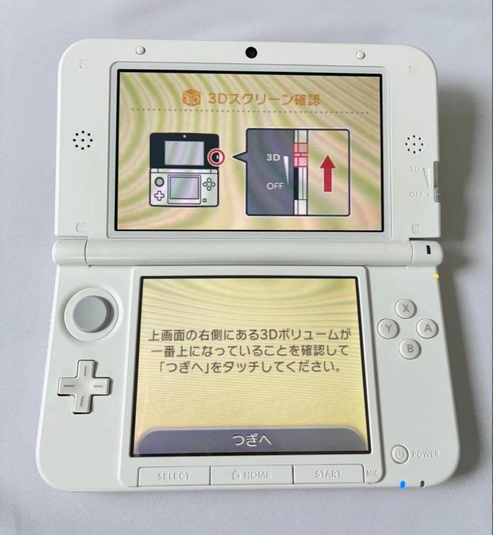 3DS/2DS/DS Extremely Within 24 Hours Nintendo 3Ds Ll Pink White Working It Japan