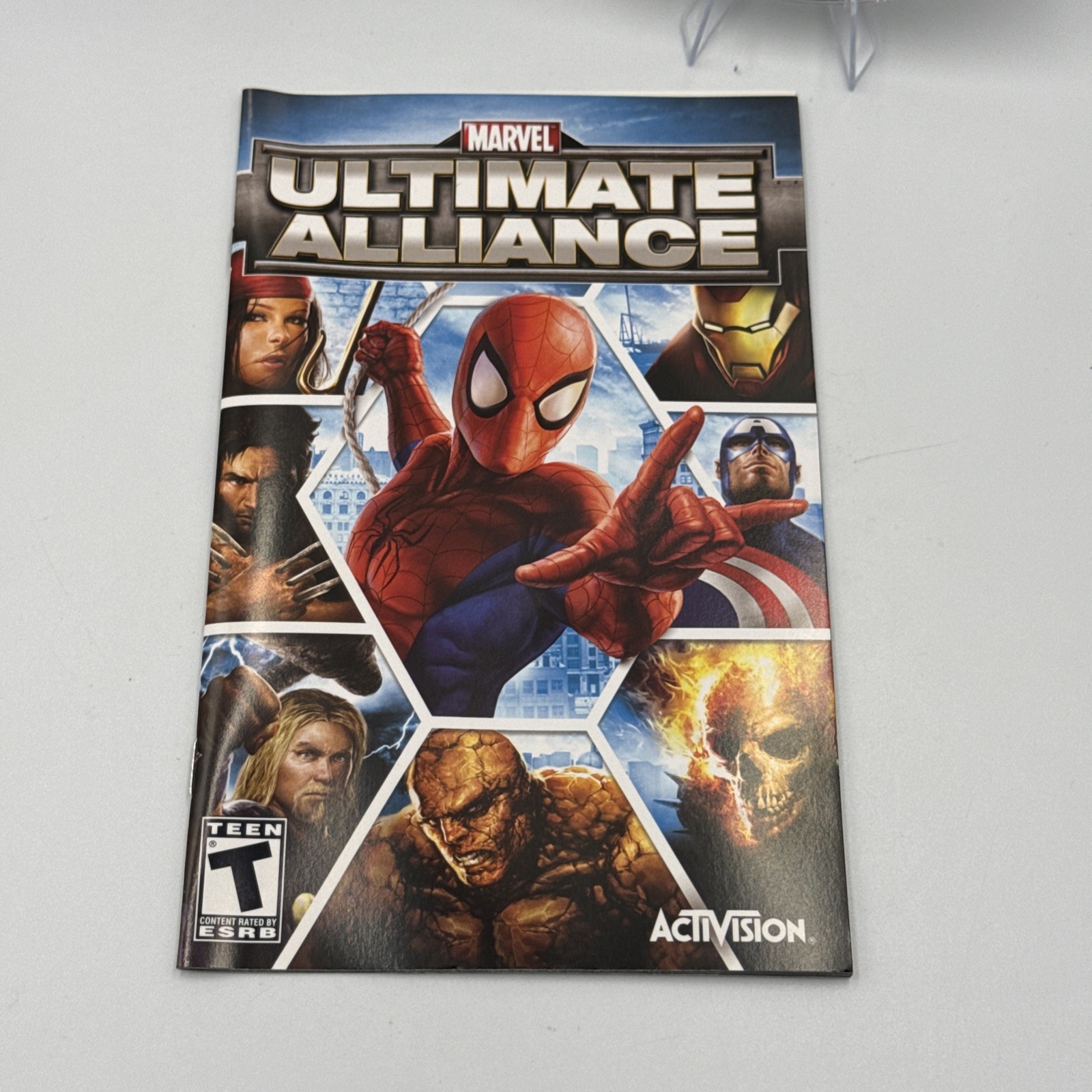 Marvel Ultimate Alliance (Sony PlayStation 2, 2006) Black Label CIB Complete