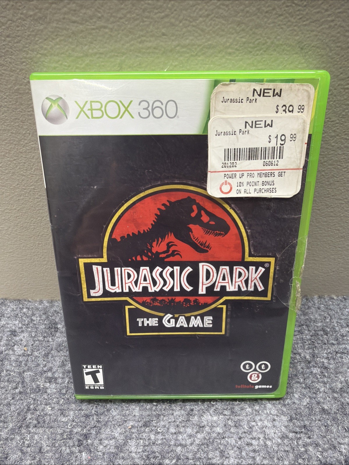 Jurassic Park: The Game for Xbox 360 Complete CIB With Manual Tested Working