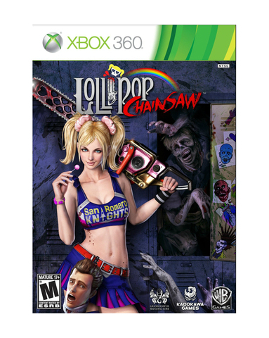 Lollipop Chainsaw (Microsoft Xbox 360, 2012) Complete In Box With Manual CIB