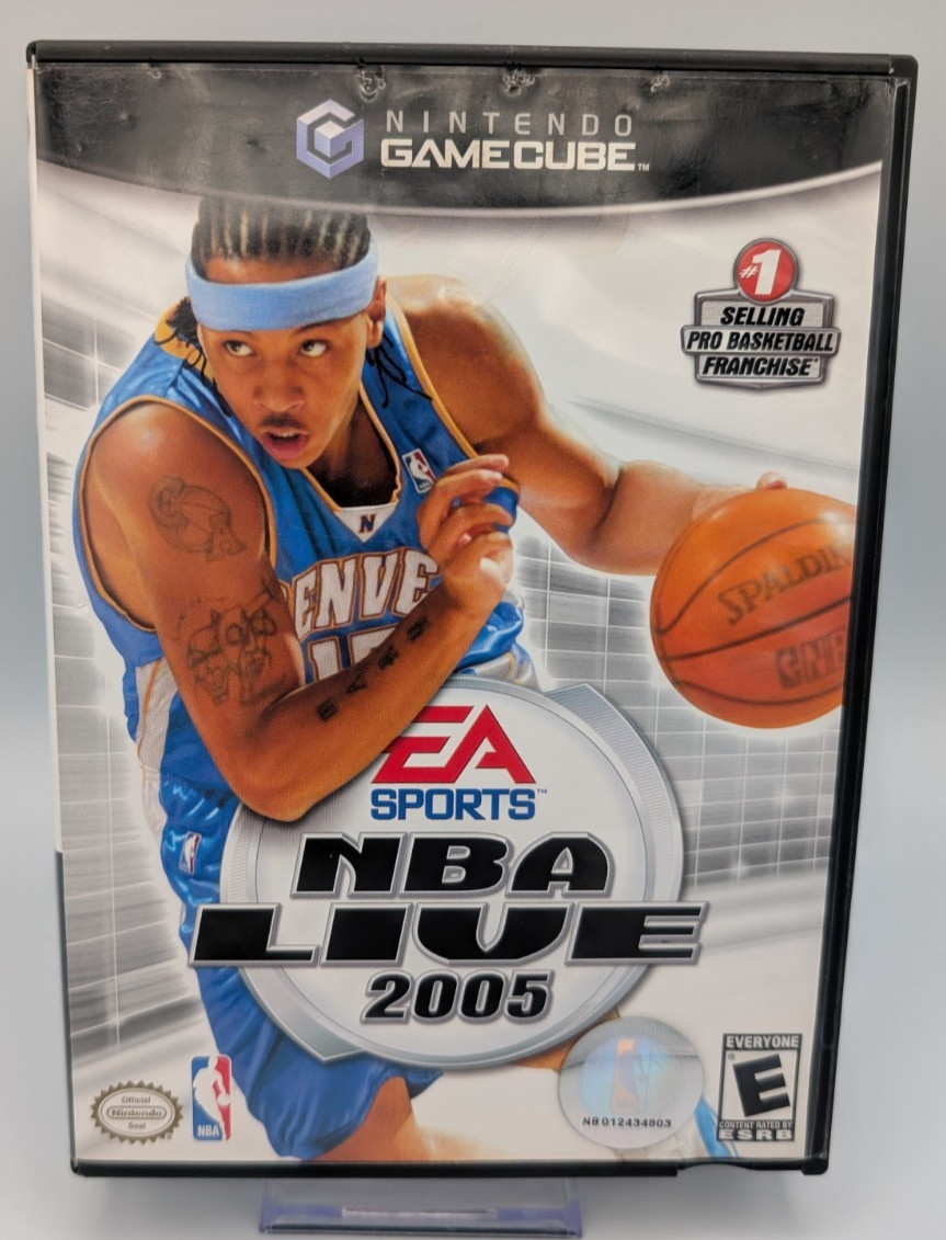 NBA Live 2005 (Nintendo GameCube, 2004) – CIB Complete – Tested
