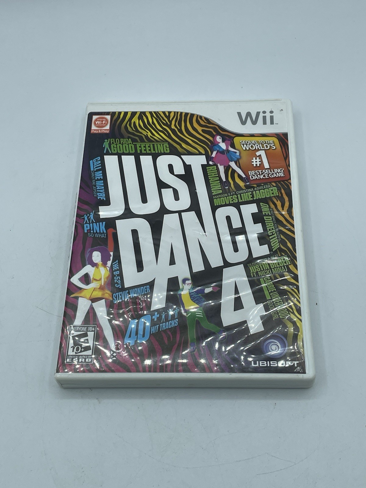 Just Dance 4 (Nintendo Wii, 2012) Case And Manual Only