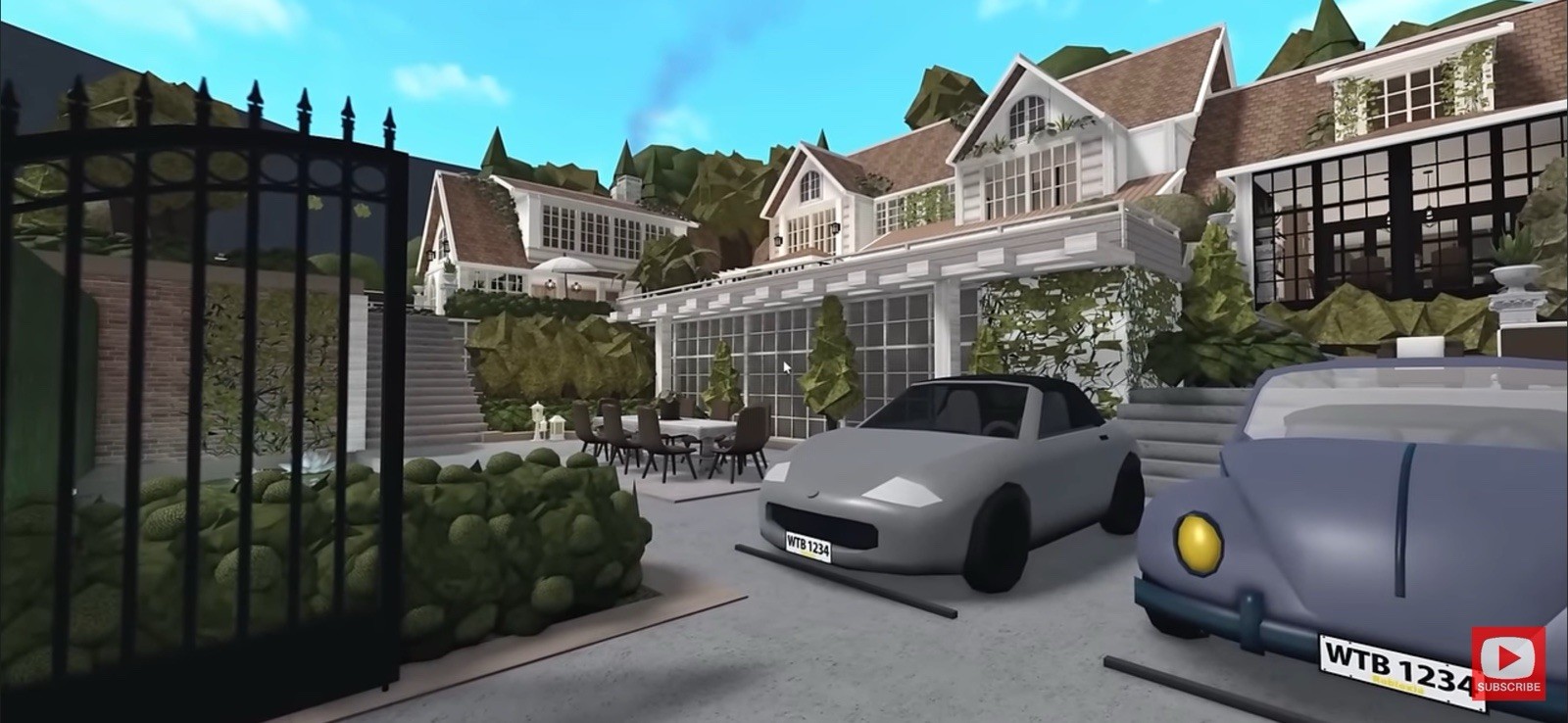 MODERN FAMILY MANSION BLOXBURG.CHECK DESCRIP.FAST BUILDER FOR AFFORDABLE PRICE