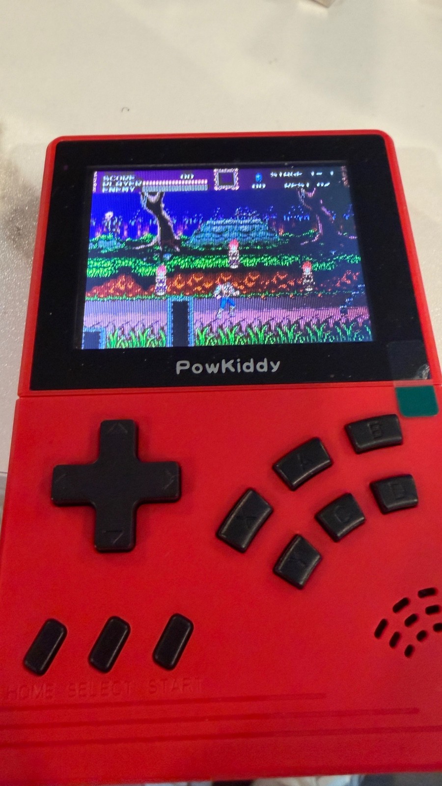 Powkiddy V2 retro arcade handheld w 32 gb card and over 3600 games