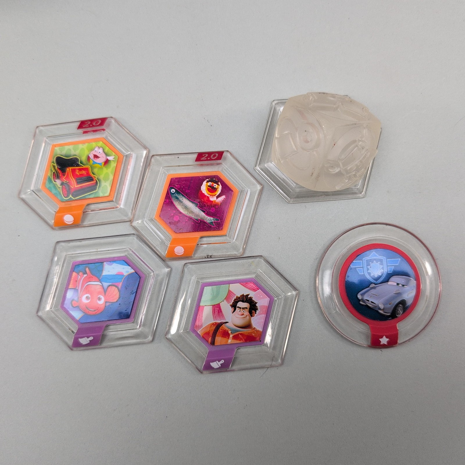 Disney Infinity Character Figure Pack Power Discs Lot Groot Baymax Jack Sparrow