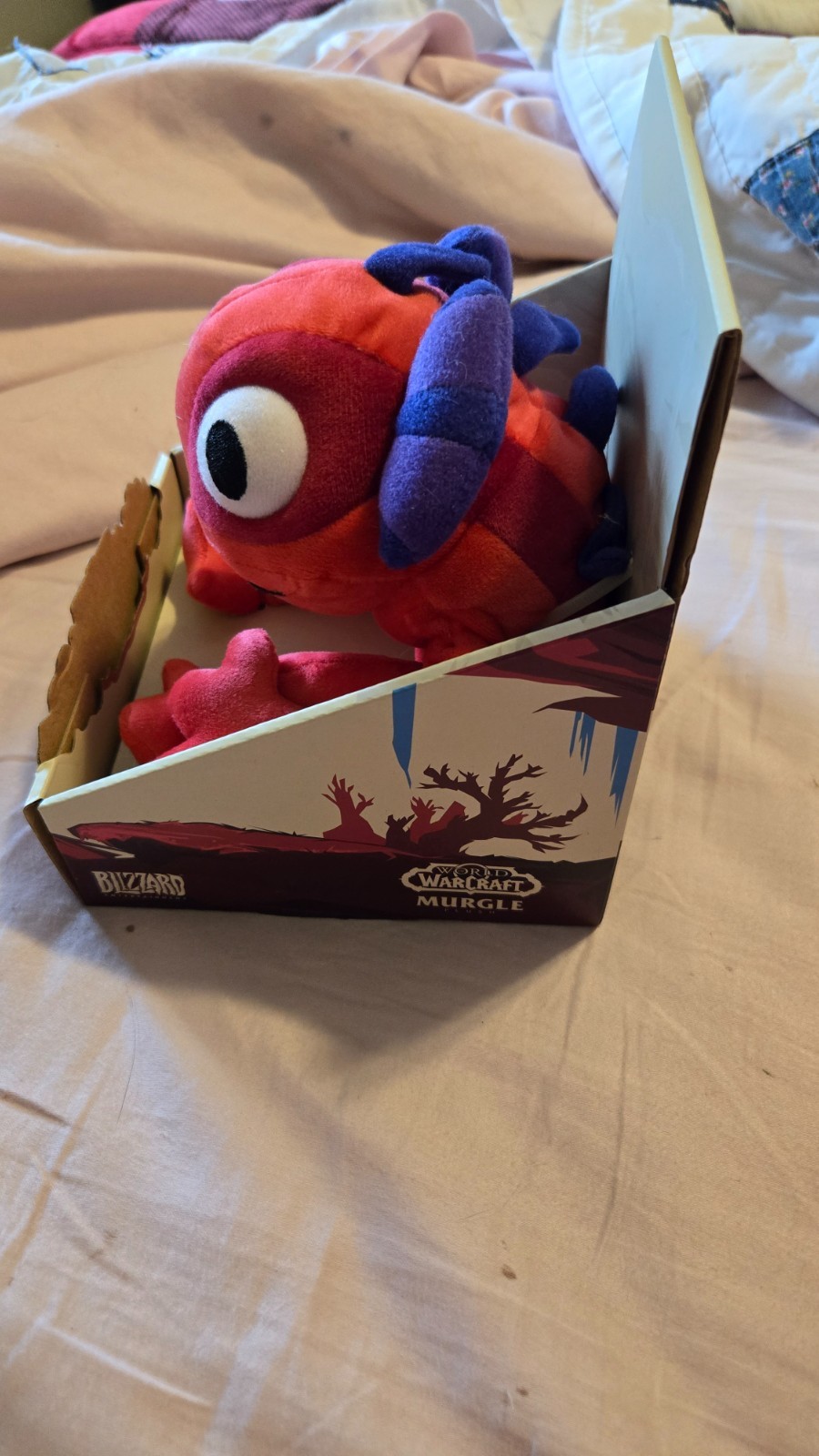 Blizzard 2019 Murgle Purple Red Plush World of Warcraft WoW W/box