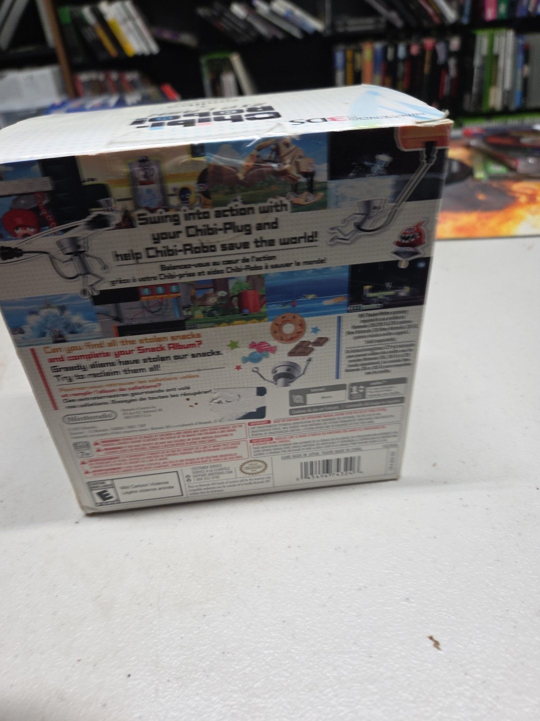 Chibi-Robo! Zip Lash + Amiibo Bundle (Nintendo 3DS) Brand New – Factory Sealed