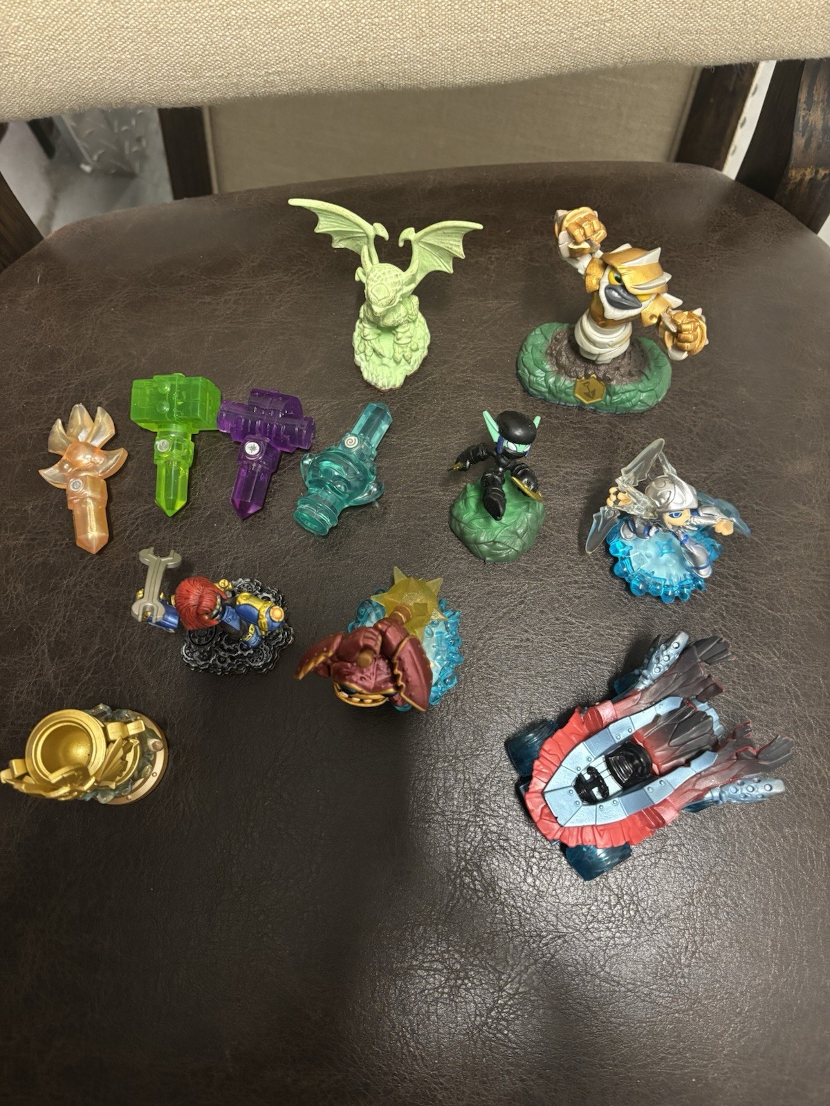 Skylanders Swap Team Lot Golden Queen Lightcore Wham Shell Grilla Drilla